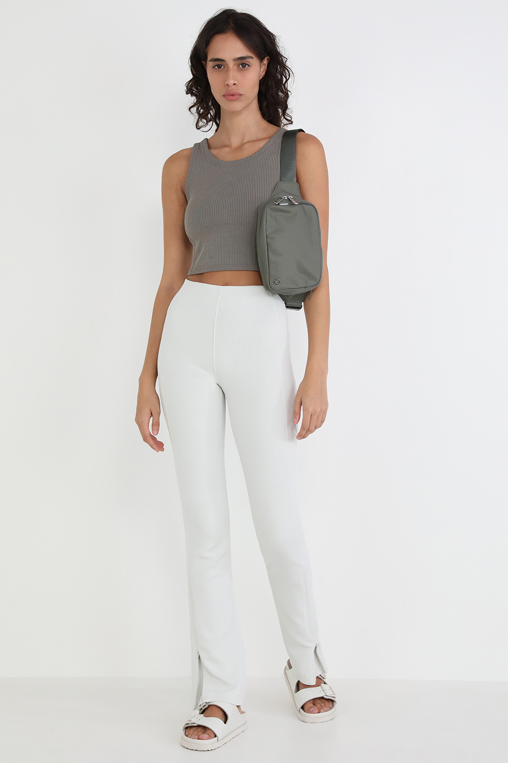 Ribbed Softstreme Cropped Tank Top